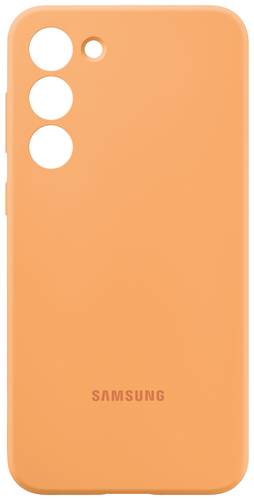 Samsung Silicone Case Backcover Galaxy S23+ Orange Stoßfest von Samsung