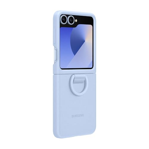 Samsung Silicone Case EF-PF741 für das Galaxy Z Flip6 | Smartphone Cover, Handy-Hülle inklusive Ringhalter, Silikon, Schutz Case, stoßfest, dünn und griffig, Blue Samsung Silicone Case EF-PF741 für das Galaxy Z Flip6 | Smartphone Cover, Handy-Hülle inklusive Ringhalter, Silikon, Schutz Case, stoßfest, dünn und griffig, Blue von Samsung