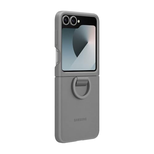 Samsung Silicone Case EF-PF741 für das Galaxy Z Flip6 | Smartphone Cover, Handy-Hülle inklusive Ringhalter, Silikon, Schutz Case, stoßfest, dünn und griffig, Gray Samsung Silicone Case EF-PF741 für das Galaxy Z Flip6 | Smartphone Cover, Handy-Hülle inklusive Ringhalter, Silikon, Schutz Case, stoßfest, dünn und griffig, Gray von Samsung
