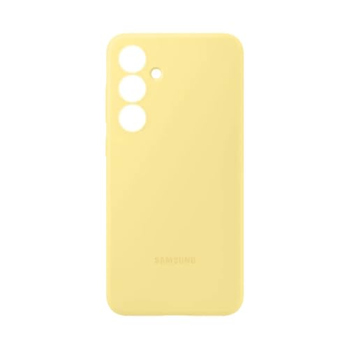 Samsung Silicone Case EF-PS721 für Galaxy S24 FE, Smartphone-Cover, Handy-Hülle, Silikon, Kratzfest, Schlankes Design, Yellow Samsung Silicone Case EF-PS721 für Galaxy S24 FE, Smartphone-Cover, Handy-Hülle, Silikon, Kratzfest, Schlankes Design, Yellow von Samsung