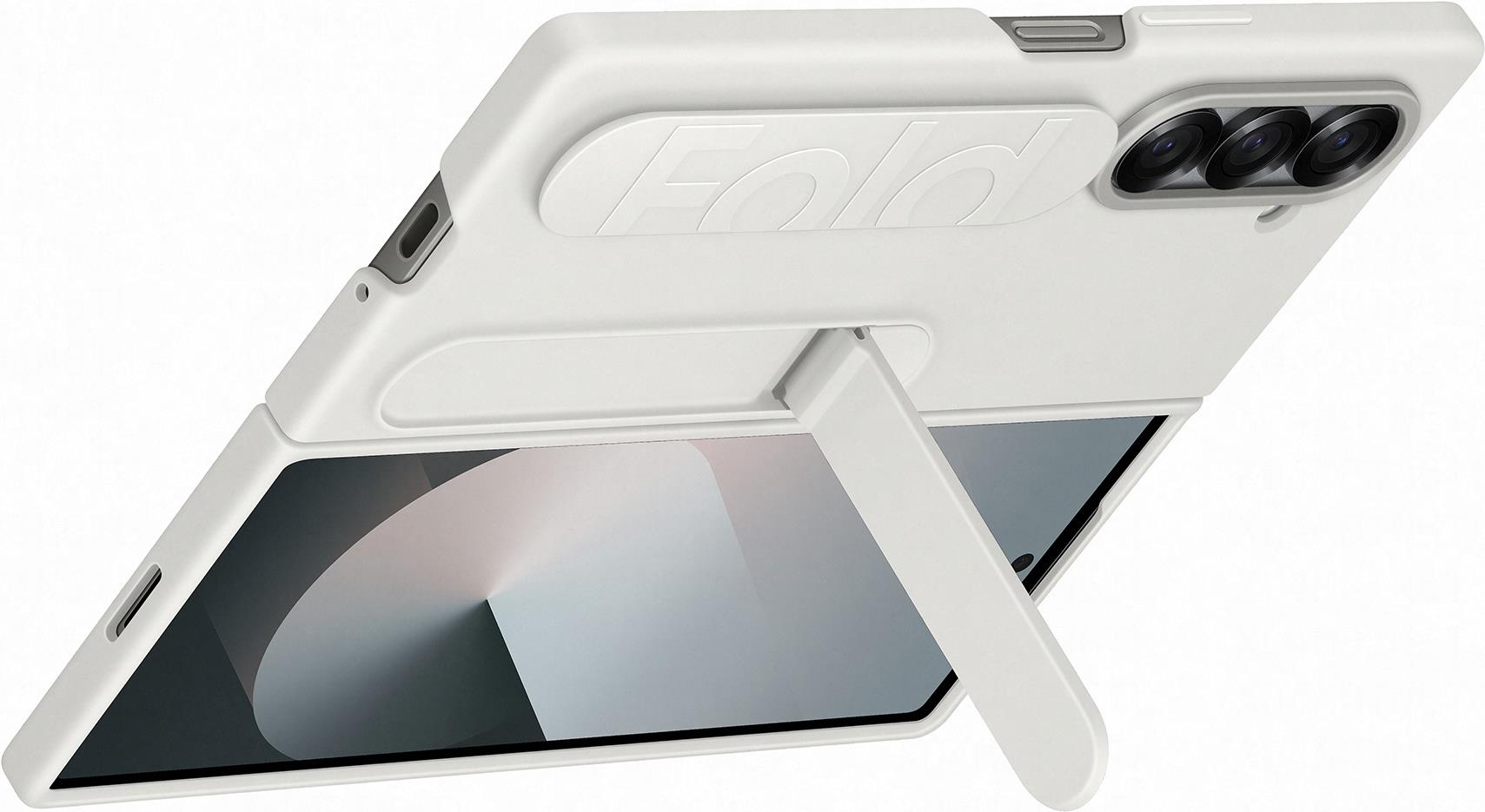 Samsung Silicone Case White Handy-Schutzhülle 19,3 cm (7.6) Cover Weiß (EF-MF956TWEGWW) von Samsung