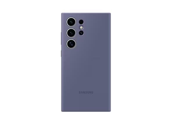 Samsung Silicone Case für das Galaxy S24 Ultra (Violet) von Samsung