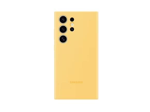 Samsung Silicone Case für das Galaxy S24 Ultra (Yellow) von Samsung