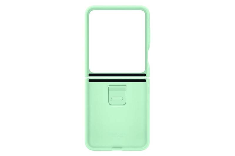 Samsung Silicone Case with Ring für Galaxy Z Flip5 (Ocean Green) von Samsung