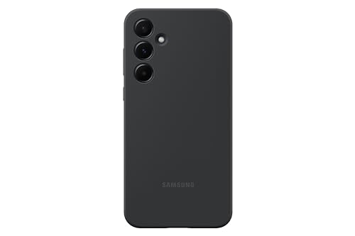Samsung Silicone Smartphone Case EF-PA556 für das Galaxy A55 5G, Handyhülle, Silikon, Schlankes Design, Black Samsung Silicone Smartphone Case EF-PA556 für das Galaxy A55 5G, Handyhülle, Silikon, Schlankes Design, Black von Samsung