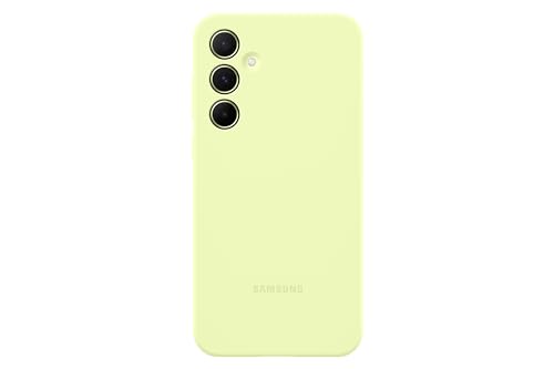 Samsung Silicone Smartphone Case EF-PA556 für das Galaxy A55 5G, Handyhülle, Silikon, Schlankes Design, Lime von Samsung