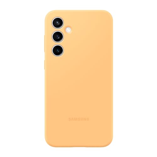 Samsung Silicone Smartphone Case EF-PS711 für Galaxy S23 FE, Handy-Hülle, Silikon, Kratzfest, Schlankes Design, Apricot von Samsung