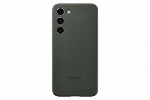 Samsung Silicone Smartphone Case EF-PS916 für Galaxy S23+, Handy-Hülle, Silikon, Kratzfest, Schlankes Design, Khaki Samsung Silicone Smartphone Case EF-PS916 für Galaxy S23+, Handy-Hülle, Silikon, Kratzfest, Schlankes Design, Khaki von Samsung