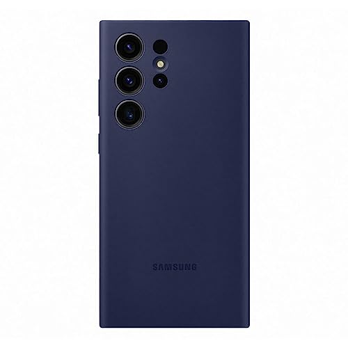 Samsung Silicone Smartphone Case EF-PS918 für Galaxy S23 Ultra, Handy-Hülle, Silikon, Kratzfest, Schlankes Design, Navy Samsung Silicone Smartphone Case EF-PS918 für Galaxy S23 Ultra, Handy-Hülle, Silikon, Kratzfest, Schlankes Design, Navy von Samsung