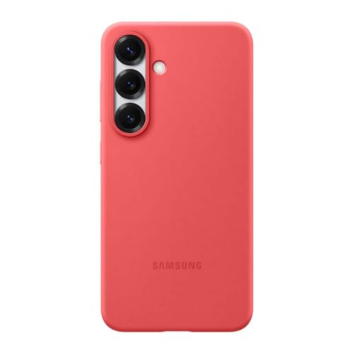 Samsung Silicone Smartphone Case EF-PS931, Hülle für das Galaxy S25, Handy-Hülle, Silikon, Schutz Case, stoßfest, dünn und griffig, Rot Samsung Silicone Smartphone Case EF-PS931, Hülle für das Galaxy S25, Handy-Hülle, Silikon, Schutz Case, stoßfest, dünn und griffig, Rot von Samsung