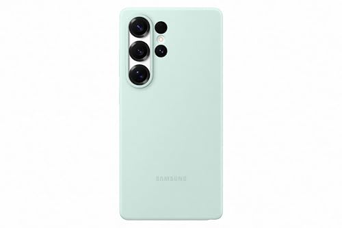 Samsung Silicone Smartphone Case EF-PS938, Hülle für das Galaxy S25 Ultra, Handy-Hülle, Silikon, Schutz Case, stoßfest, dünn und griffig, Mint Samsung Silicone Smartphone Case EF-PS938, Hülle für das Galaxy S25 Ultra, Handy-Hülle, Silikon, Schutz Case, stoßfest, dünn und griffig, Mint von Samsung