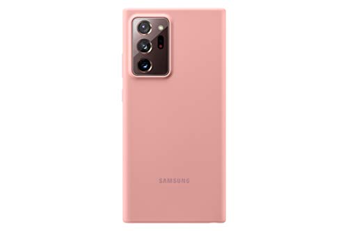 Samsung Silicone Smartphone Cover EF-PN985 für Galaxy Note20 Ultra 5G Handy-Hülle, Silikon, Schutz Case, stoßfest, dünn und griffig, bronze von Samsung