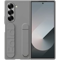Samsung Silicone Stand Case mit Strap für Galaxy Fold6, grau Samsung Silicone Stand Case mit Strap für Galaxy Fold6, grau von Samsung