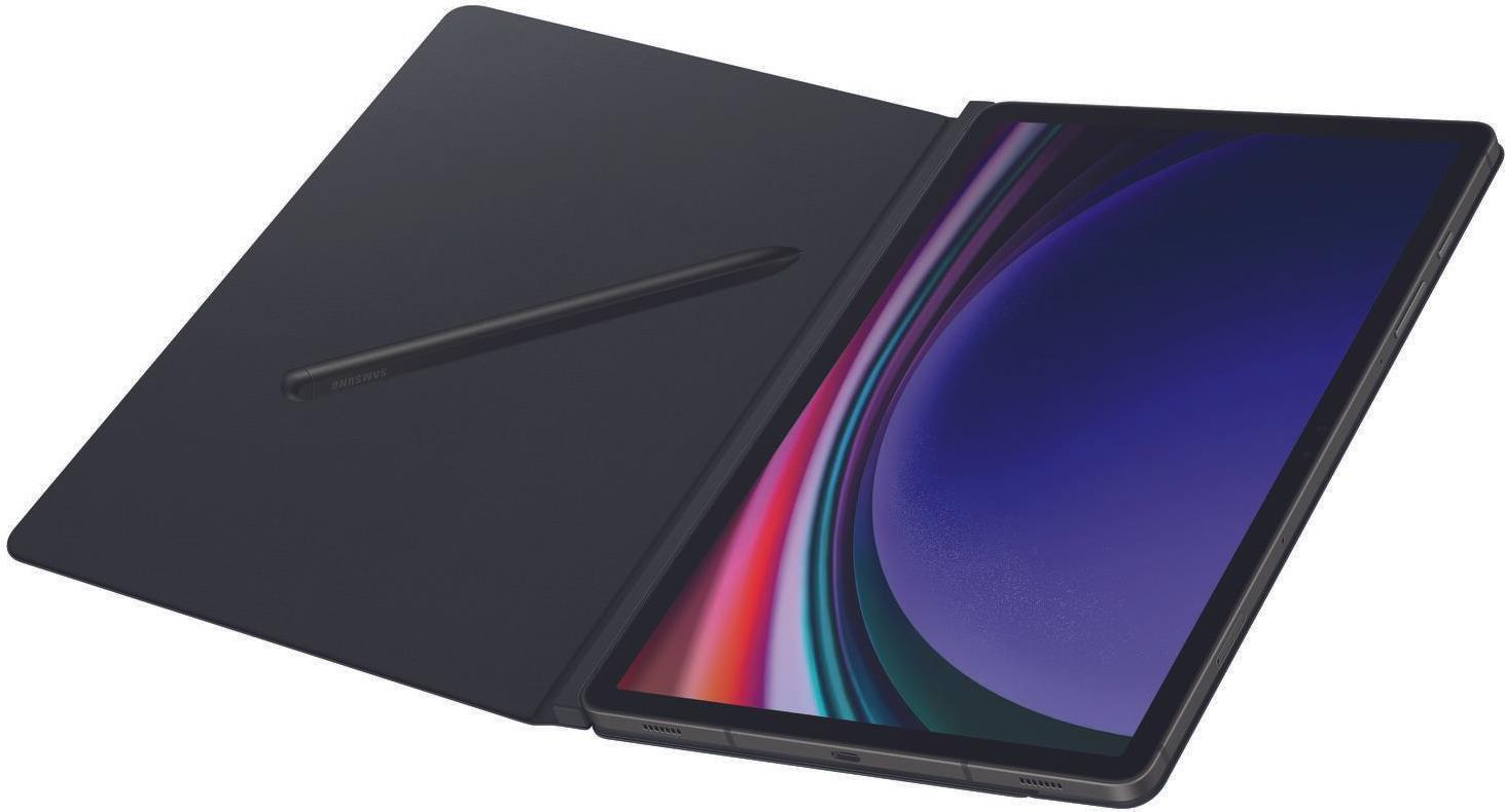 Samsung Smart Book Cover für Galaxy Tab S9, Black (EF-BX710PBEGWW) von Samsung