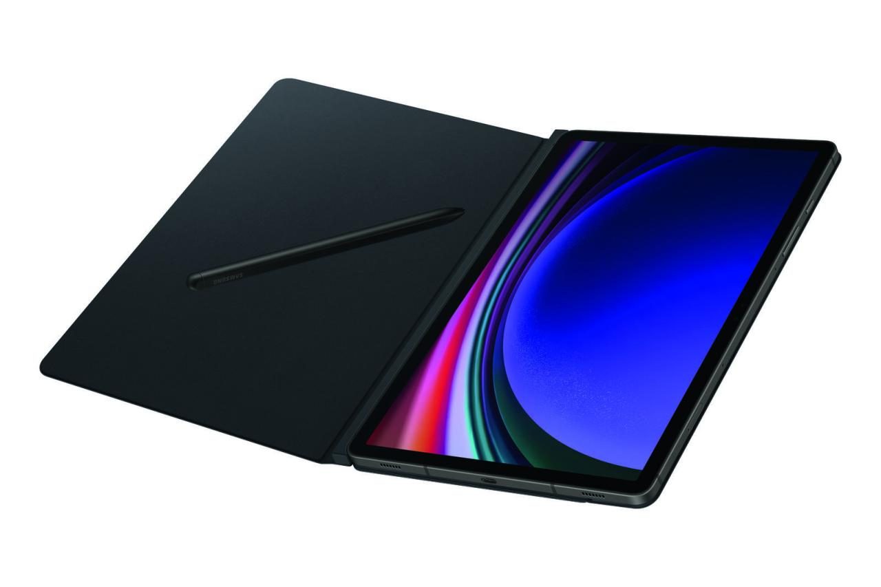 Samsung Smart Book Cover für Galaxy Tab S9 (Black) von Samsung