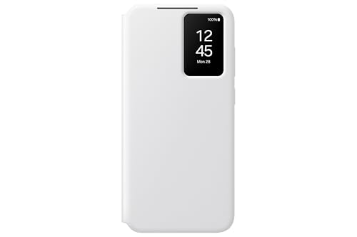 Samsung Smart View Wallet Case EF-ZS721 für Galaxy S24 FE, Smartphone-Cover, Handy-Hülle, Kartenfach, Sichtfenster, White Samsung Smart View Wallet Case EF-ZS721 für Galaxy S24 FE, Smartphone-Cover, Handy-Hülle, Kartenfach, Sichtfenster, White von Samsung