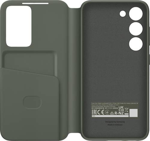 Samsung Smart View Wallet Case Flip Case Galaxy S23 Grün Stoßfest Samsung Smart View Wallet Case Flip Case Galaxy S23 Grün Stoßfest von Samsung