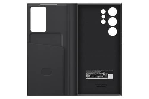 Samsung Smart View Wallet Case Flip Case Galaxy S23 Ultra Schwarz Stoßfest von Samsung