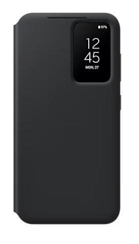 Samsung Smart View Wallet Case für Galaxy S23 (Schwarz) von Samsung