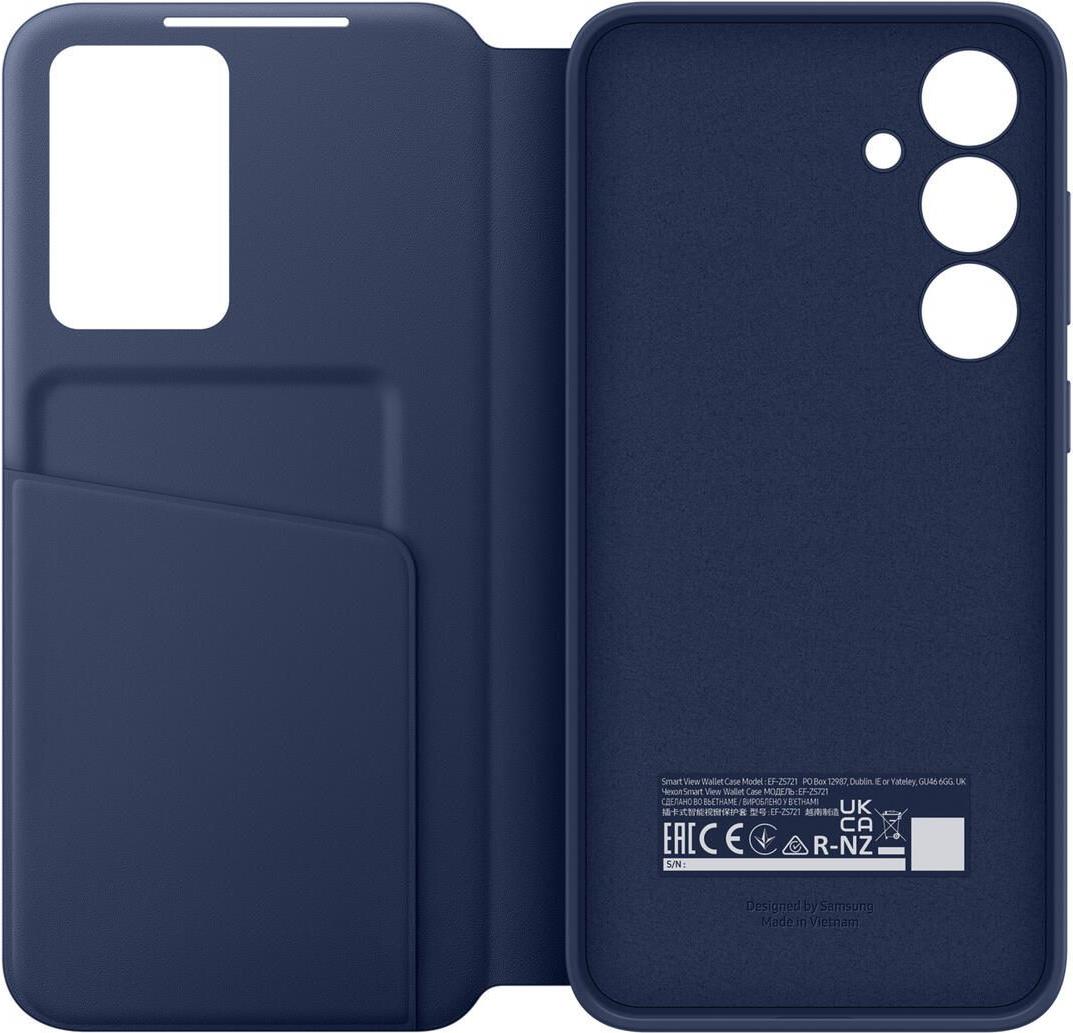 Samsung Smart View Wallet Case für Galaxy S24 FE, blue (EF-ZS721CLEGWW) von Samsung