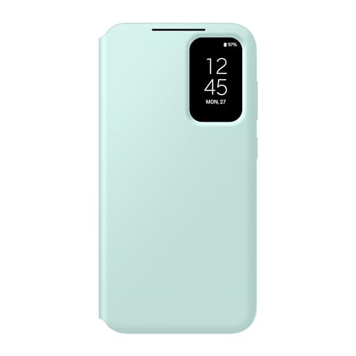 Samsung Smart View Wallet Smartphone Case EF-ZS711 für Galaxy S23 FE, Handy-Hülle, Kartenfach, Sichtfenster, Mint von Samsung