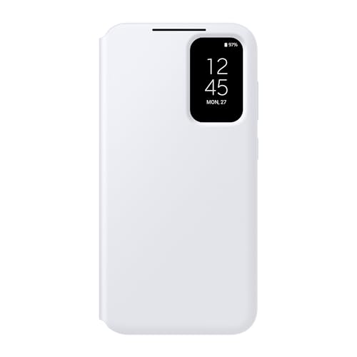 Samsung Smart View Wallet Smartphone Case EF-ZS711 für Galaxy S23 FE, Handy-Hülle, Kartenfach, Sichtfenster, White von Samsung