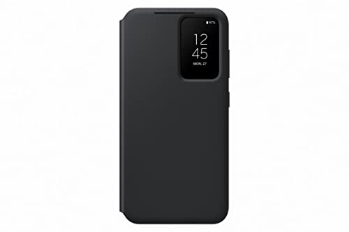 Samsung Smart View Wallet Smartphone Case EF-ZS911 für Galaxy S23, Handy-Hülle, Kartenfach, Sichtfenster, Black von Samsung