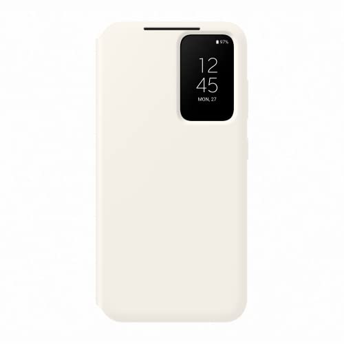 Samsung Smart View Wallet Smartphone Case EF-ZS911 für Galaxy S23, Handy-Hülle, Kartenfach, Sichtfenster, Cream Samsung Smart View Wallet Smartphone Case EF-ZS911 für Galaxy S23, Handy-Hülle, Kartenfach, Sichtfenster, Cream von Samsung