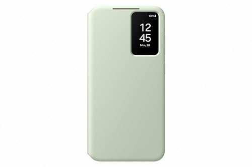 Samsung Smart View Wallet Smartphone Case EF-ZS926 für Galaxy S24+, Handy-Hülle, Kartenfach, Sichtfenster, Light Green Samsung Smart View Wallet Smartphone Case EF-ZS926 für Galaxy S24+, Handy-Hülle, Kartenfach, Sichtfenster, Light Green von Samsung