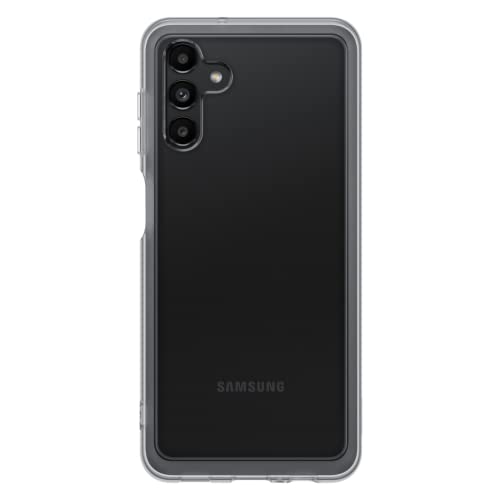 Samsung Soft Clear Cover EF-QA136 für das Galaxy A13 5G | Back Cover, Handy-Hülle, stoßfest, Schutz Case, Black von Samsung
