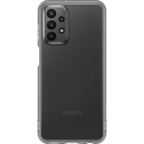 Samsung Soft Clear Cover EF-QA235 für das Galaxy A23 5G | Back Cover, Handy-Hülle, stoßfest, Schutz Case, Black von Samsung