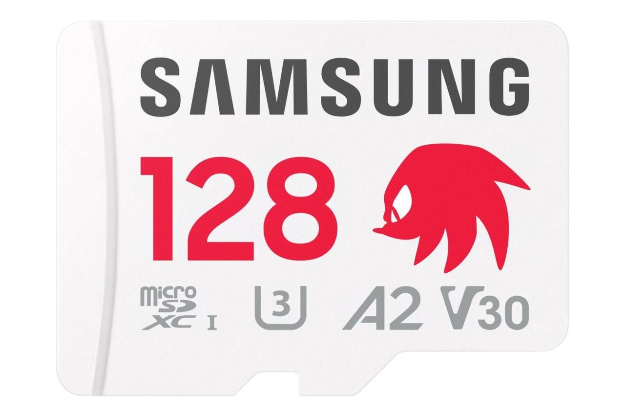 Samsung Sonic MicroSD Speicherkarte 128GB Samsung Sonic MicroSD Speicherkarte 128GB von Samsung