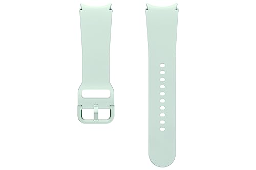 Samsung Sport Band (S/M) ET-SFR93 für die Galaxy Watch6 | Watch6 Classic, Uhrenarmband, Sport Armband, Armband Damen, Original Armband, Fluorkautschuk, elastisch, langlebig, guter Sitz, Mint von Samsung