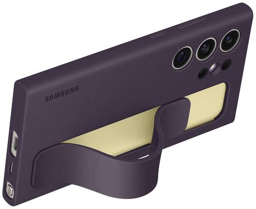 Samsung Standing Grip Backcover Galaxy S24 Ultra Lila Standfunktion von Samsung