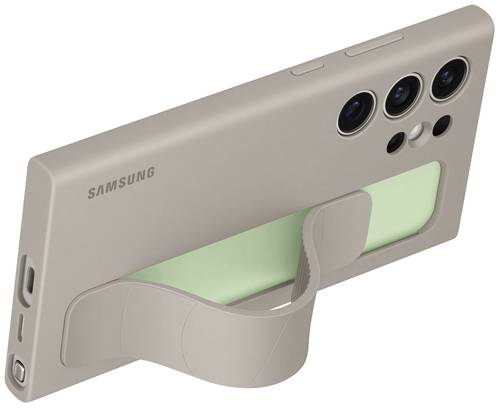 Samsung Standing Grip Backcover Galaxy S24 Ultra Taupe Standfunktion Samsung Standing Grip Backcover Galaxy S24 Ultra Taupe Standfunktion von Samsung