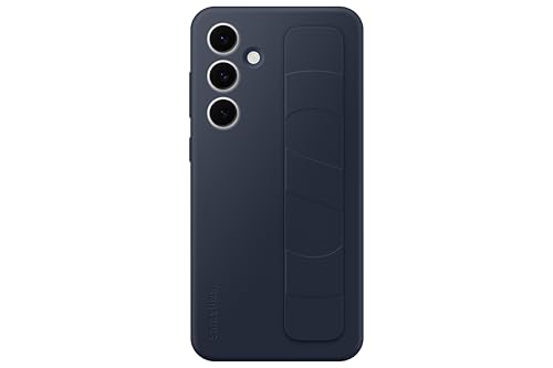 Samsung Standing Grip Case EF-GS721 für Galaxy S24 FE, Smartphone-Cover, Handy-Hülle, Fingerhalterung, Schlankes Design, Blue Black Samsung Standing Grip Case EF-GS721 für Galaxy S24 FE, Smartphone-Cover, Handy-Hülle, Fingerhalterung, Schlankes Design, Blue Black von Samsung