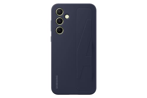 Samsung Standing Grip Smartphone Case EF-GA556 für das Galaxy A55 5G, Handyhülle, Fingerhalterung, Schlankes Design, Blue Black Samsung Standing Grip Smartphone Case EF-GA556 für das Galaxy A55 5G, Handyhülle, Fingerhalterung, Schlankes Design, Blue Black von Samsung