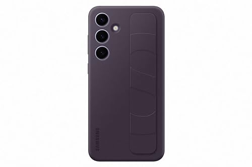 Samsung Standing Grip Smartphone Case EF-GS926 für Galaxy S24+, Handy-Hülle, Fingerhalterung, Schlankes Design, Dark Violet von Samsung