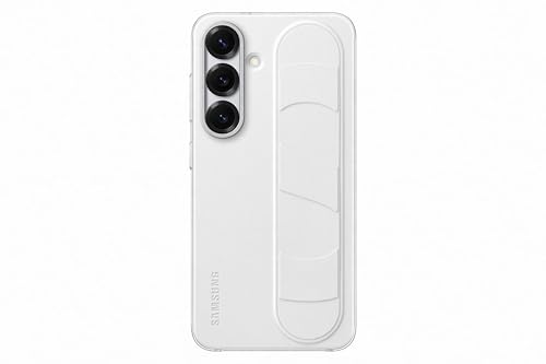 Samsung Standing Grip Smartphone Case EF-GS931 für Galaxy S25, Handy-Hülle, Fingerhalterung, Schlankes Design, Weiß Samsung Standing Grip Smartphone Case EF-GS931 für Galaxy S25, Handy-Hülle, Fingerhalterung, Schlankes Design, Weiß von Samsung