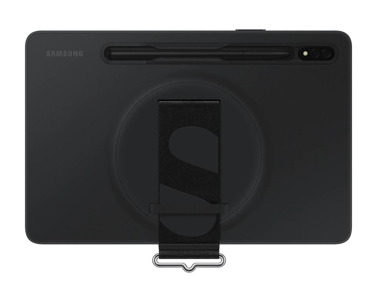 Samsung Strap Cover EF-GX700 für Galaxy Tab S8 (Black) von Samsung