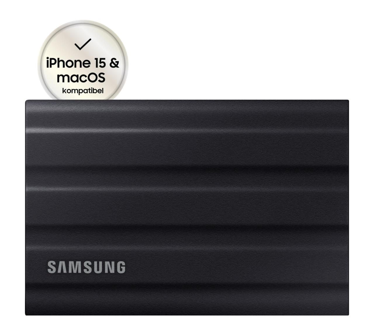 Samsung T7 Shield 4 TB - Schwarz für PC/Mac von Samsung