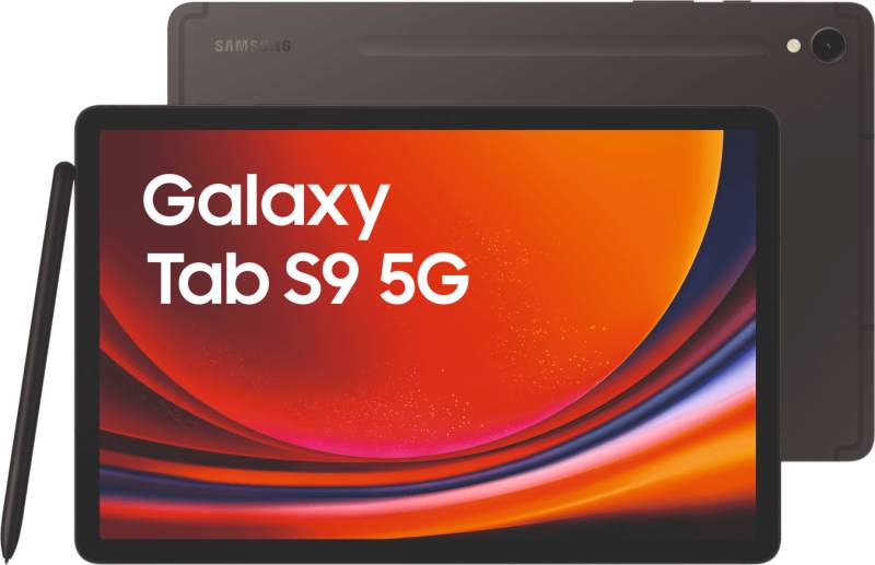 Samsung Tablet, Galaxy Tab S9 - 5G - Android - 256GB von Samsung
