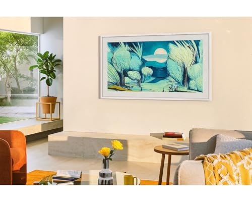 Samsung The Frame QE50LS03FAU QLED TV, 125 cm (50 Zoll), 4K UHD, Smart TV, HDR10+, DVB-C/S2/T2 von Samsung