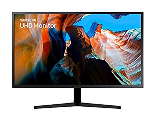 Samsung U32J590 LED display 4K Ultra HD Flach Schwarz - Computerbildschirme (81,3 cm (32 Zoll), 3840 x 2160 Pixel, 4 ms, Schwarz) von Samsung