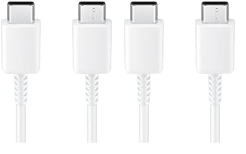 Samsung USB Type-C zu USB Type-C Kabel EP-DA70, Weiß (Packung mit 2) von Samsung
