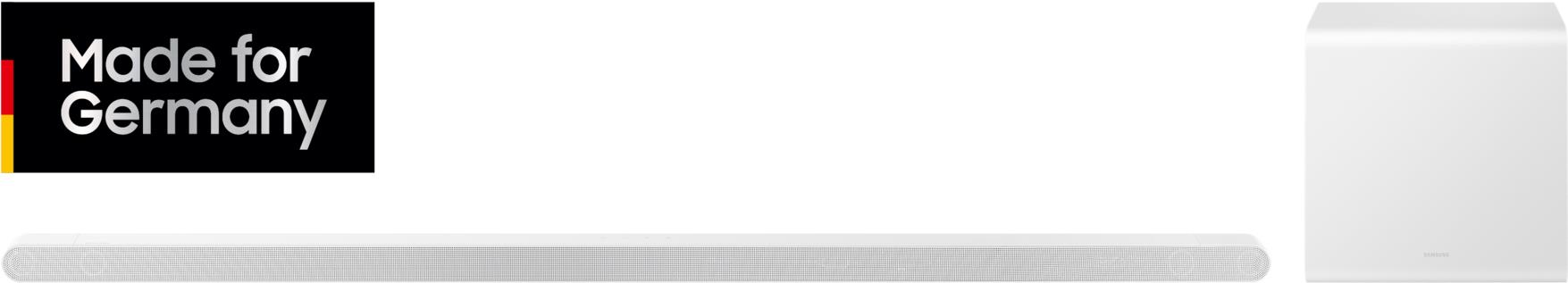 Samsung Ultra Slim Soundbar HW-S811GD 3.1.2-Kanal & Subwoofer (2024) - 3.1.2 Kanäle - 330 W - Dolby Atmos - Dolby Digital Plus - Dolby TrueHD - Game Pro - Standard - Surround Sound Erweiterung - Kabellos - 200 W (HW-S811GD/ZG) von Samsung