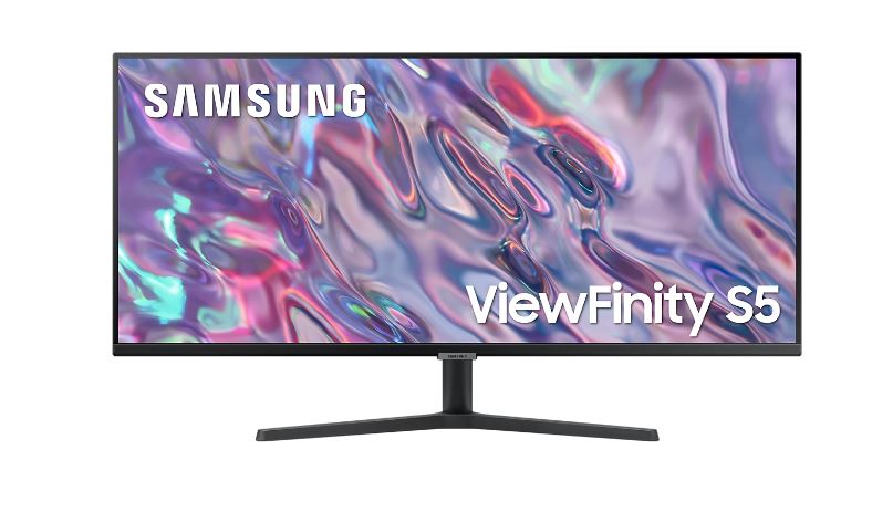 Samsung ViewFinity S5 S50GC 86,4 cm (34" ) 3440 x 1440 Pixel UltraWide Quad HD LED Schwarz [Energieklasse G] (LS34C500GAUXEN) von Samsung
