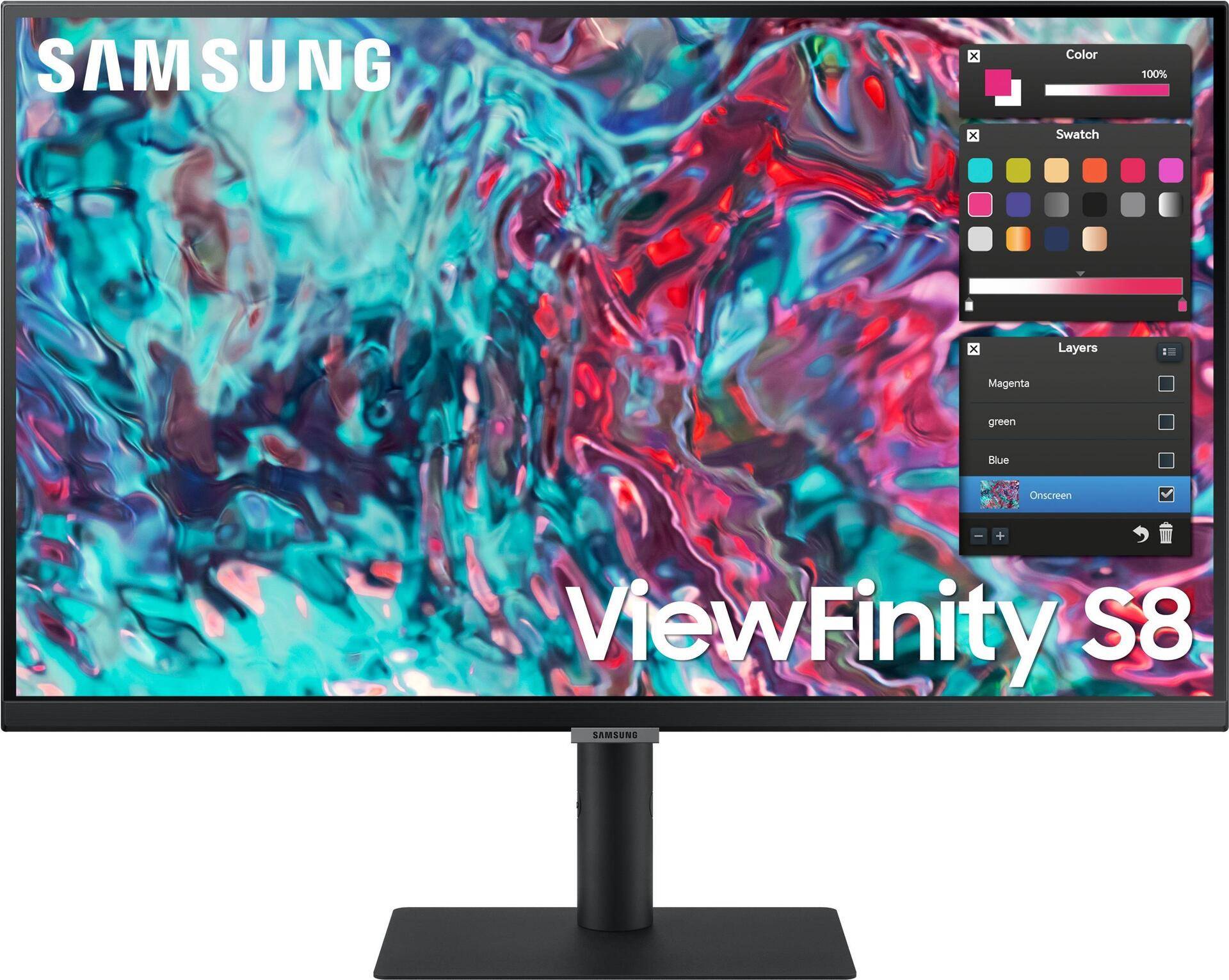 Samsung ViewFinity S80TB 68,6 cm (27" ) 3840 x 2160 Pixel 4K Ultra HD LED Schwarz (LS27B800TGUXEN) von Samsung