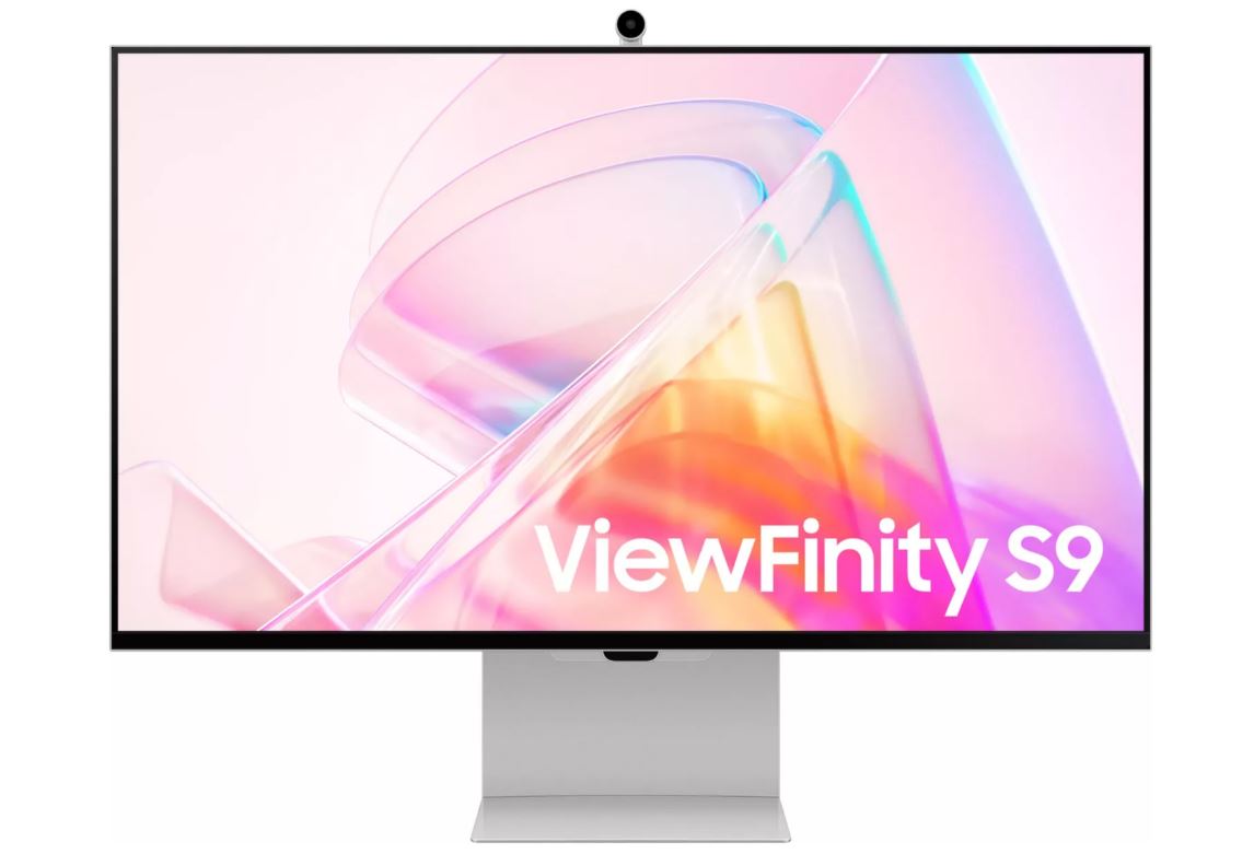 Samsung ViewFinity S9 S27C902PAU - S90PC Series - LED-Monitor - Smart - 68.6 cm (27) - 5120 x 2880 5K @ 60 Hz - IPS - 600 cd/m² - 1000:1 - 5 ms - Mini DisplayPort, Thunderbolt 4 - Lautsprecher - Silber, Metal Silver [Energieklasse F] (LS27C902PAUXEN) von Samsung