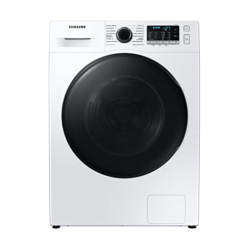 Samsung WD81TA049BE/EG Waschtrockner, 8/5 kg, 1400 U/min, Ecobubble, Air Wash, Hygiene-Dampfprogramm, Digital Inverter Motor, Weiß von Samsung